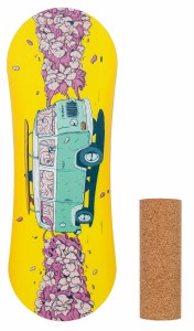 Trickboard Balance Board Medium Trip (Cork Roller)