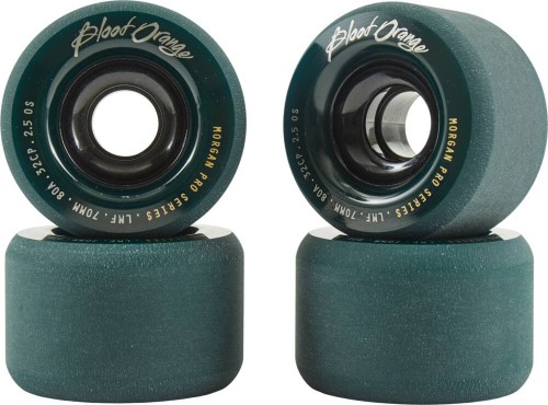 KÓŁKA LONGBOARDOWE Blood Orange Morgan PRO 70mm 80A (LMF) Midnight Green