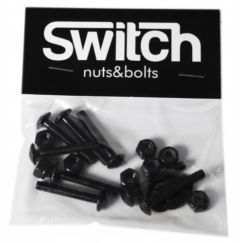 Śruby montażówki do deskorolki / longboardu panhead 1.15' (29 mm)