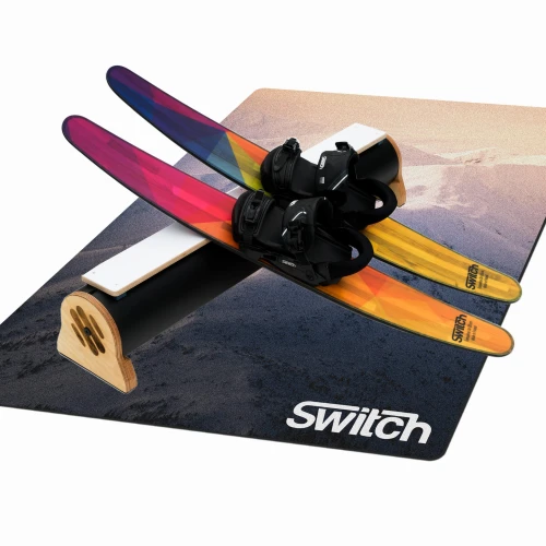 Zestaw Narty na trampoliny Switch Boards + Wiązania + Jibbing bar + Mata