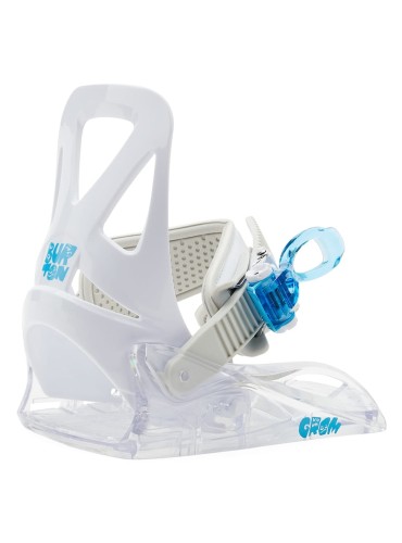 Wiązania snowboardowe Burton Grom white