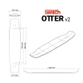 Longboard Switch Otter V2 Stripes 46"