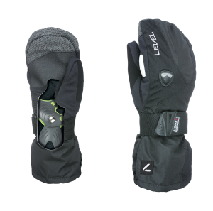 Rękawice z ochraniaczami Level Fly Mitt black