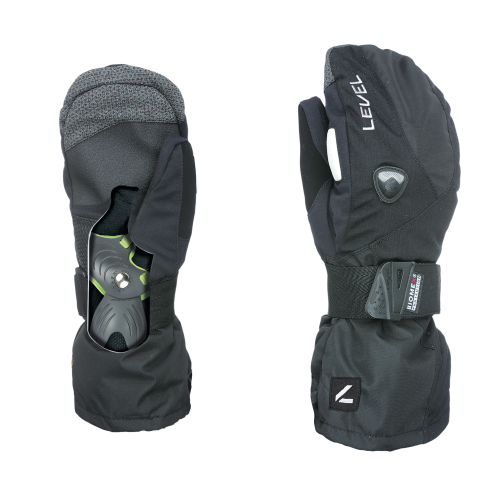 Rękawice z ochraniaczami Level Fly Mitt black