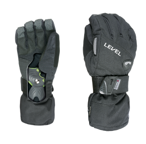 Rękawice z ochraniaczami Level Half Pipe Gore tex black