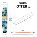 Longboard Switch Otter V2 Twirl 46" Flex 2