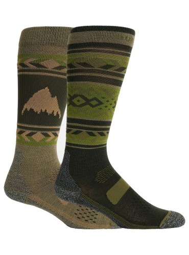 Skarpety damskie Burton performance LW 2-pak forest night