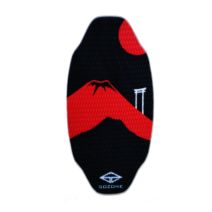 Skimboard GoZone Hiro Black/Red HPL + EVA