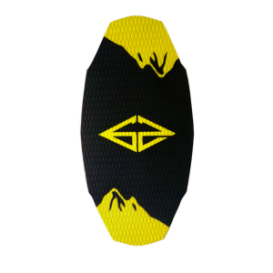 Skimboard GoZone K2 Black/Yellow HPL + EVA