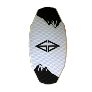 Skimboard GoZone K2 White/Black HPL + EVA