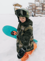 Burton After School Snowboard with Burton Bindings