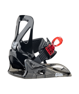 Kid's Burton Grom black snowboard bindings