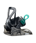 Kid's Burton Mini Grom black snowboard bindings