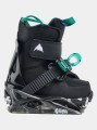 Kid's Burton Mini Grom black snowboard bindings