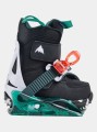 Wiązania snowboardowe Burton Mini Grom green/multi