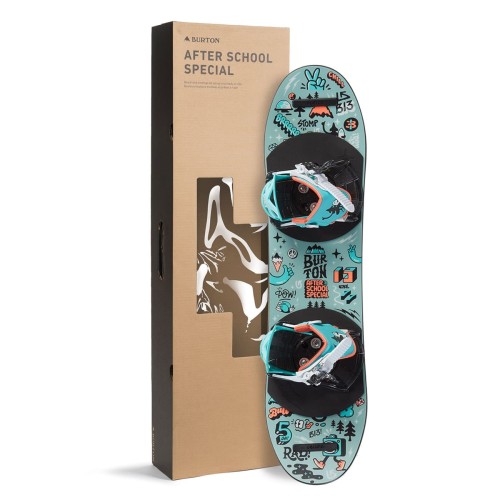 Burton After School Snowboard with Burton Bindings