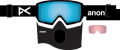 Anon M3 MFI Black Goggles