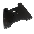 OJK Plates 01 Middle Black Snowboard Binding Risers
