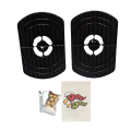 OJK Plates Drag Drake Snowboard Binding Risers black