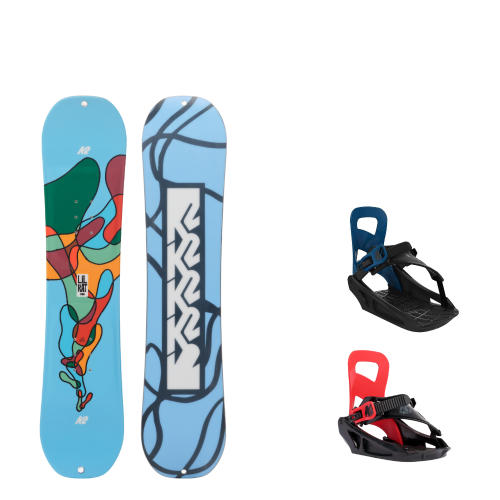 Zestaw Snowboard K2 Lil Kat + wiązania K2 Mini Turbo