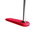 Hulajnoga trampolinowa INDO red 2 w 1 z drążkami 61 i 71 cm