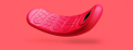 Hulajnoga trampolinowa INDO red 2 w 1 z drążkami 61 i 71 cm