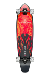 Globe The All-Time 35" Longboard Red Flames