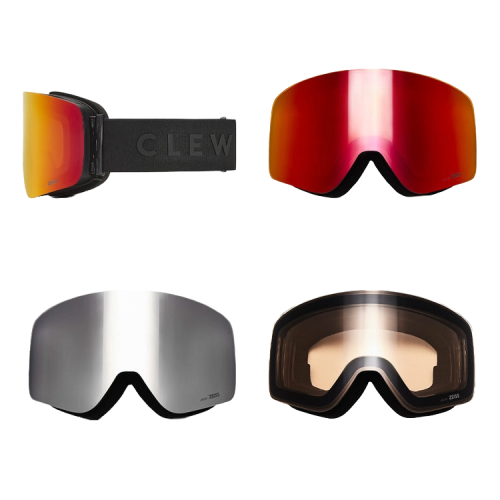 Gogle Clew Magnetic ZEISS Slim black