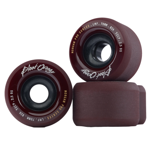 KÓŁKA LONGBOARDOWE Blood Orange Morgan PRO 65mm 82A (LMF) Maroon/Black
