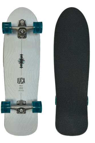 Surfskate Luca Nalu z truckami Craver C7 Raw
