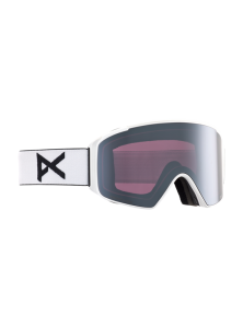 Anon M4S goggles white cylindrical + mask + extra lens 
