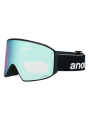 Gogle Anon M4 MFI Cylindrical Black / Perceive Variable Blue + maska MFI + dodatkowa szyba