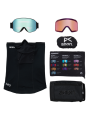 Gogle Anon M4 MFI Cylindrical Black / Perceive Variable Blue + maska MFI + dodatkowa szyba