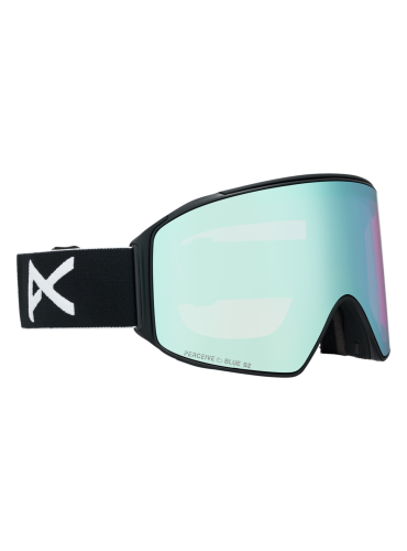 Gogle Anon M4 MFI Cylindrical Black / Perceive Variable Blue + maska MFI + dodatkowa szyba