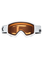 Gogle Anon Helix 2.0 Non-Mirror White / Amber