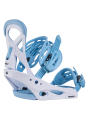 Burton Smalls dusty blue snowboard bindings