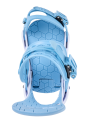 Burton Smalls dusty blue snowboard bindings