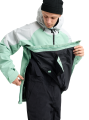 Men's Burton AK GORE-TEX Anorak Velocity Soft Sage / Gray Cloud