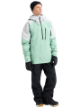Men's Burton AK GORE-TEX Anorak Velocity Soft Sage / Gray Cloud