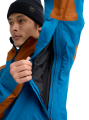 Men's Burton AK GORE-TEX Anorak Velocity Blue Teal / Chestnut Brown