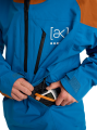 Men's Burton AK GORE-TEX Anorak Velocity Blue Teal / Chestnut Brown
