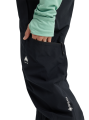 Spodnie ogrodniczki Burton GORE-TEX 2L Reserve Bib Pants True Black