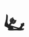 Bataleon Minishred black snowboard bindings