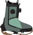 Burton Step On Waverange X Sage Green Women's Snowboard Boots