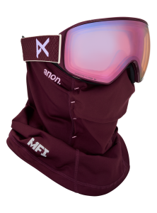 Anon M4 MFI Toric goggles deep cherry / perceive cloudy pink + MFI mask + bonus lens