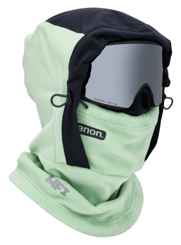 Kominiarka polarowa Anon MFI fleece helmet hood soft sage