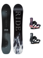 Snowboard Ride Magic Stick + wiązania Ride Drone