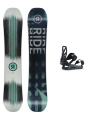 Snowboard Ride Manic + wiązania Ride C-2