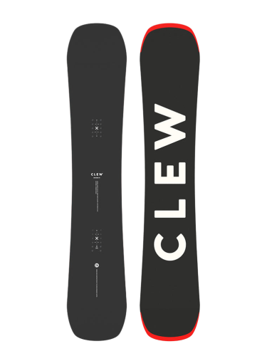 Snowboard Clew Decoded black