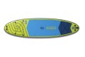 GLADIATOR One 10'8" Lime SUP Board with paddle
